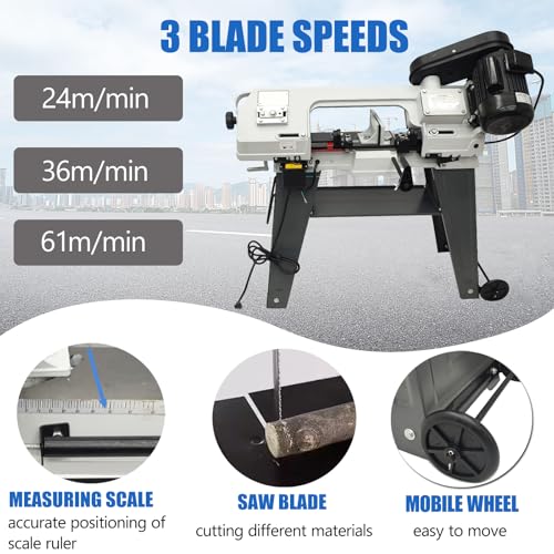 TECHTONGDA 1/2HP Portable Bandsaw