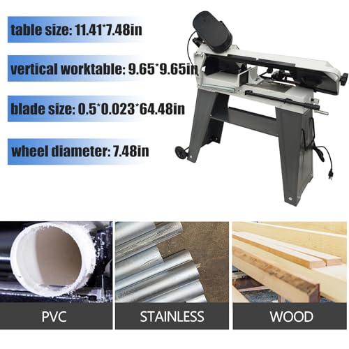 TECHTONGDA 1/2HP Portable Bandsaw