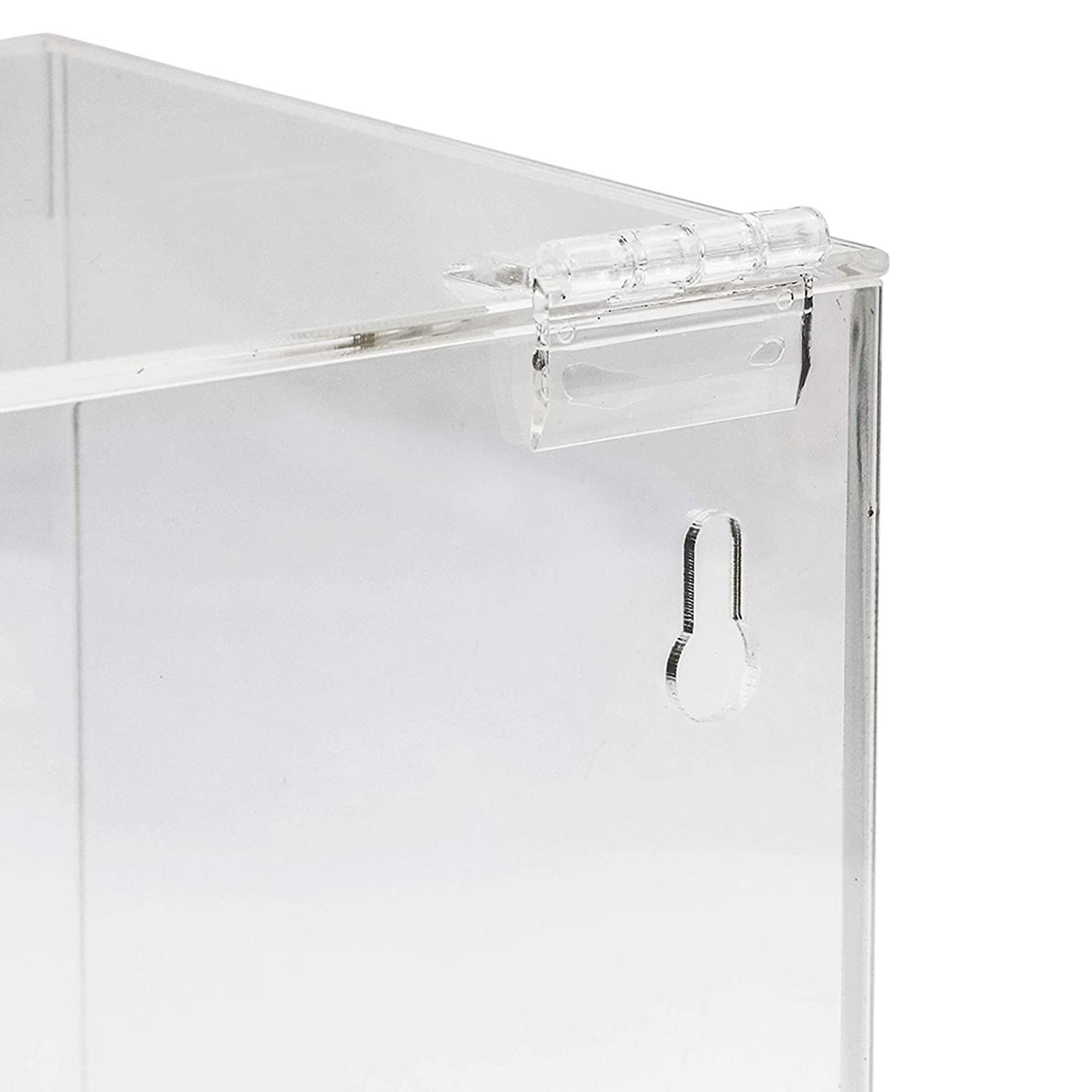 Acryl Maskenspender Mit Wandhalterung - Transparent Für Handschuhe & Masken