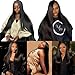 Human Hair Bundles Straight Bundles Human Hair 26 28 30 Inch Straight Human Hair Weave 3 Bundles Silky Hair Bundles 12A 100% Unprocessed Brazilian Virgin Human Hair Bundles Deals Natural Black Bundles