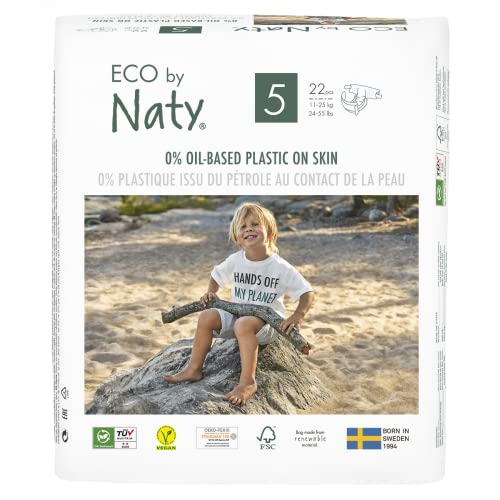 Eco by naty Pañales desechables premium...