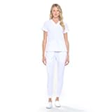 Dagacci Medical Uniform Jogger Scrubs for Women Set and Men Unisex 4-Way Stretch Scrub Sets