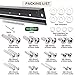 No Drill Drywall TV Mount, No Stud TV Wall Mount for Most Brand 22-55 Inch TVs up to 100 lbs, Easy Install No Stud Studless TVs Wall Mount, Include All Hardware- Level Bubble Meter