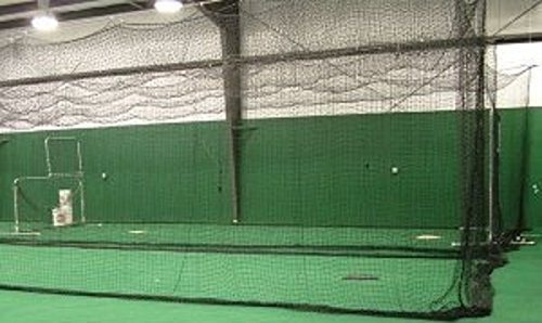 Excursions Baseball Batting Cage Net Netting #42 (54 Ply) Professional Commercial Quality (12'H X 14'W X 55') #TOP6