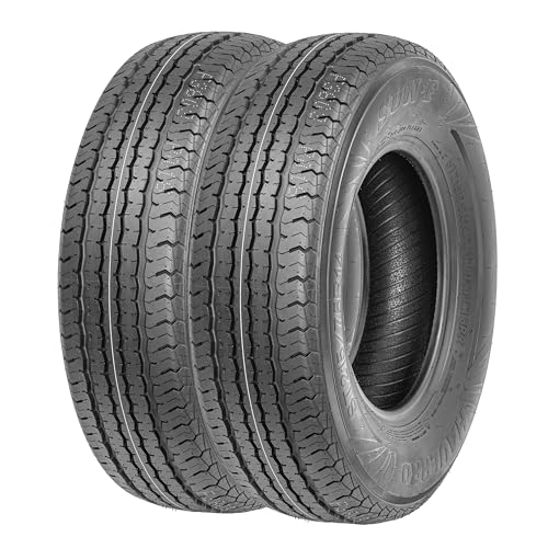 SunF HaulPro Radial Trailer Tire Set