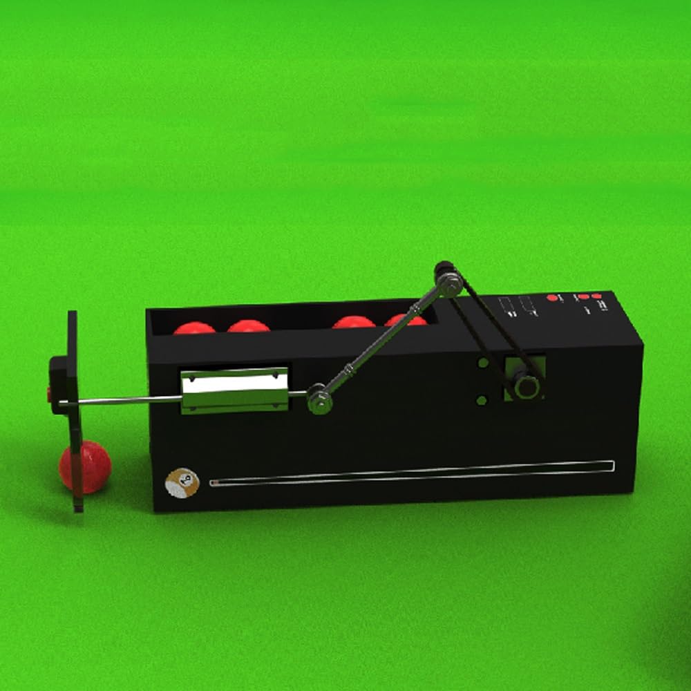 Billiard Automatic Ball Server Train Machine,Pool Practice Ball Auto-Feeder Machine,Serving 600 Balls/h,Records in Real Time,for Snooker Billiards Ball Set