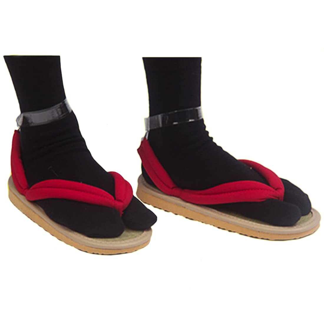 Cosplay Kimetsu No Yaiba Kamado Tanjirou Nezuko Shoes Geta Clogs Slippers with Tabi Socks