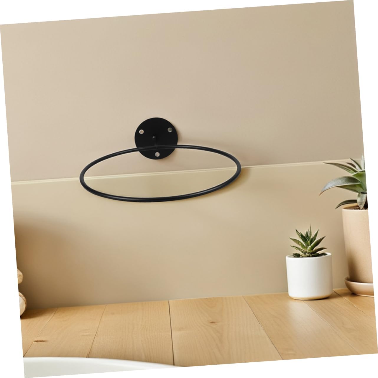 Cabilock 6pcs Basketball and Sports Ball Holder - Wall Mount Display Storage for Volleyball Football Rugby Soccer Metal Display Stand Black