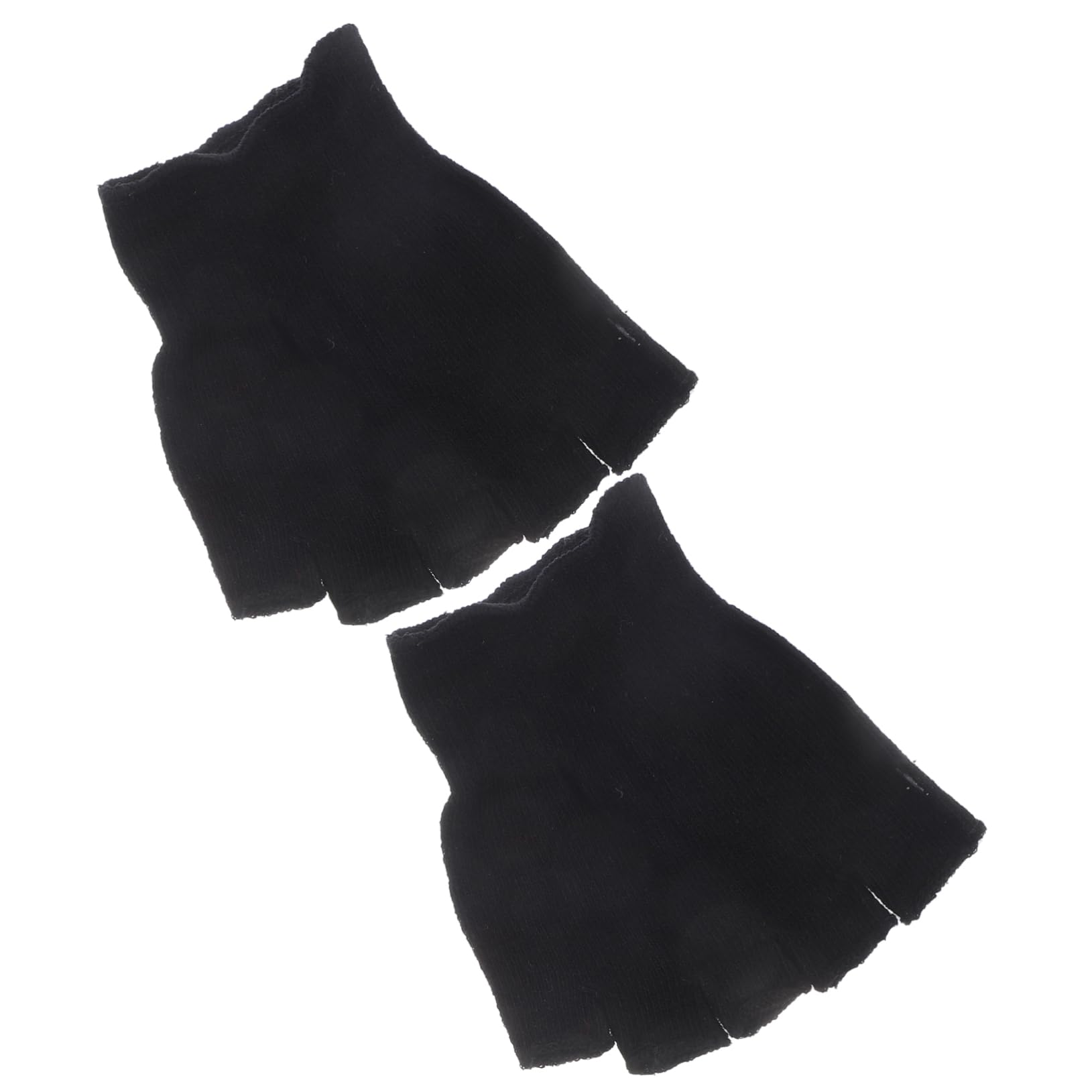 SOESFOUFU Invisible Toe Socks Half Socks for Women Anti-Slip Grip Summer Heelless Socks