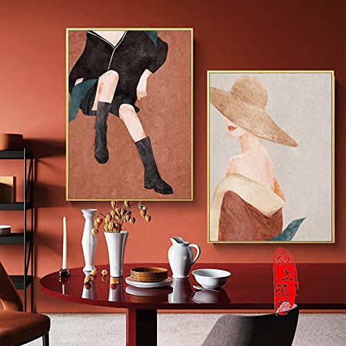 Décoration murale maison triptyque moderne 60x80cm pour salon - 5