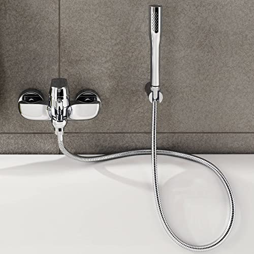 Grohe – Eurosmart Cosmopolitan Badewannenarmatur mit Brausegarnitur, Chrom - 2