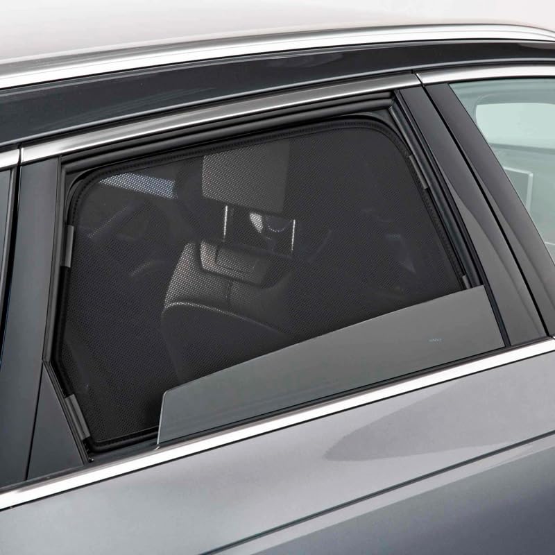 Protection visuelle & Solaire Compatible avec Mercedes Classe-V W447 2014-2024 (Seulement hayon arrière), Noir