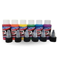 ProAiir Face and Body Painting Makeup - 6 Vibrant Colors - 1 oz 30ml