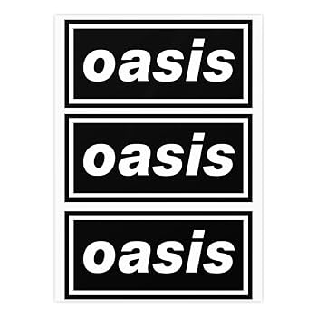 Amazon | クリスタルステッカー オアシス OASIS バンド
