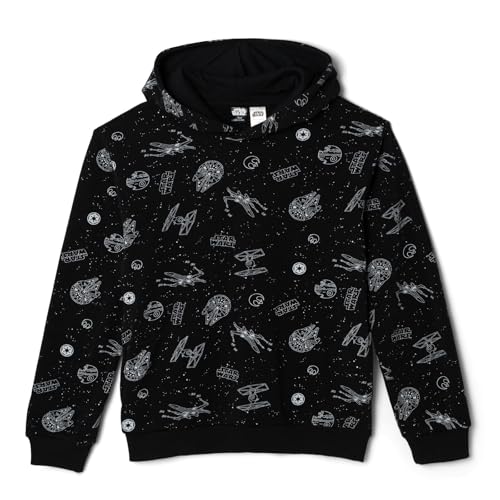 Image of STAR WARS Fleece Pullover Hoodie Little Kid to Big Kid Sizes (4-18-20)