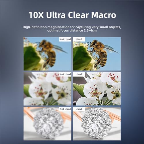 Lente macro DJI Pocket 4 accesorio cámara portátil vidrio óptico 7