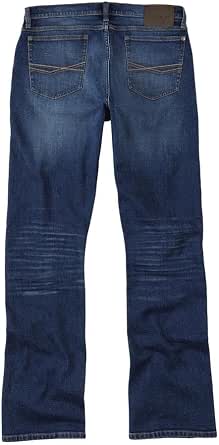 Wrangler Men's FR Vintage Boot Cut Jean, Dark Wash