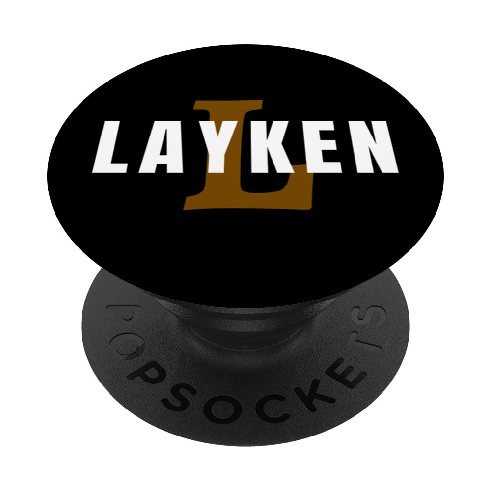 Layken Logo PopSockets Swappable PopGrip