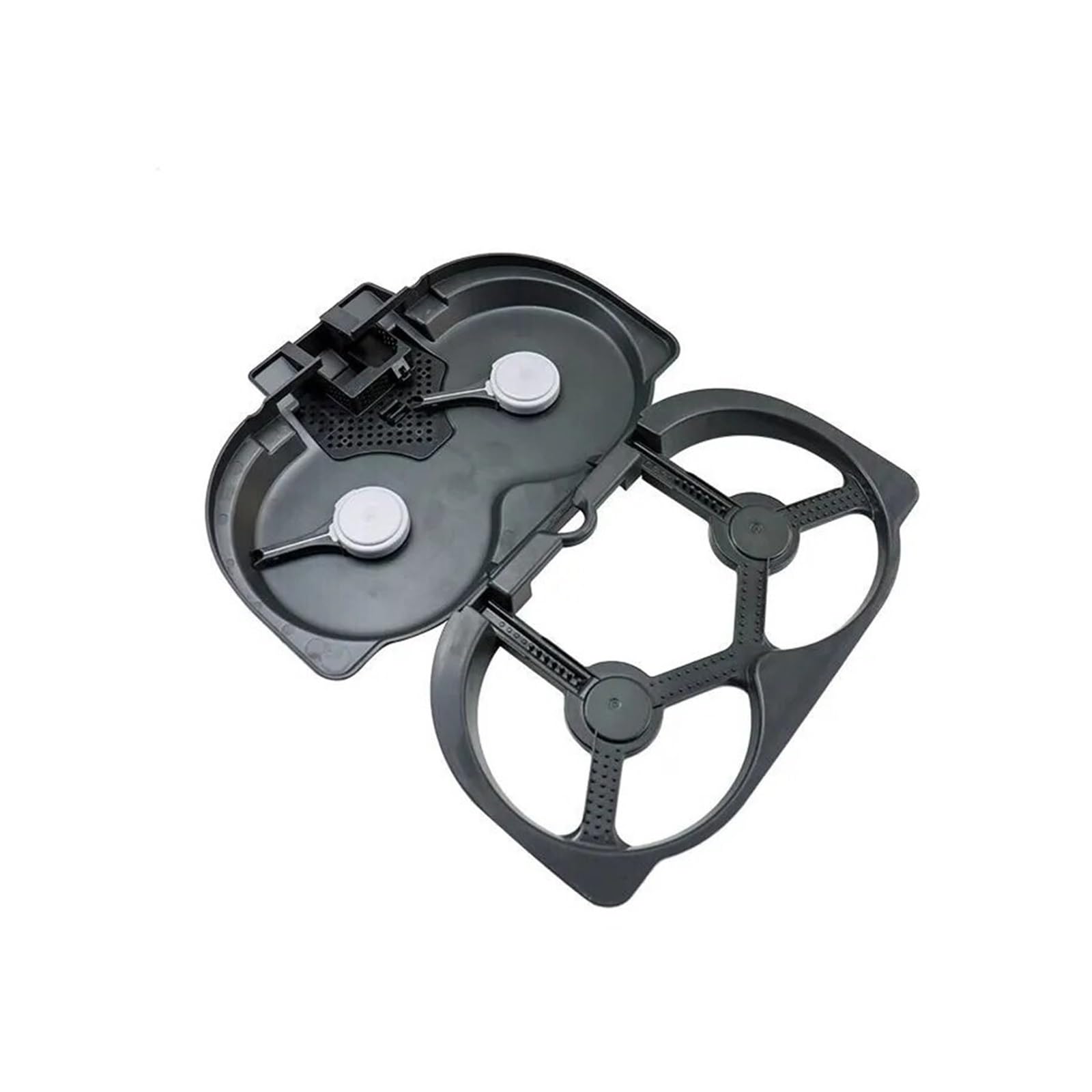 Plateau de Station de nettoyage Original, Compatible avec Roborock Qrevo Edge S5A, accessoires for aspirateur Robot(Black)
