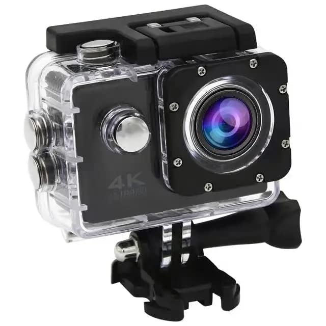 NDKART 4K Action Camera - Waterproof, WiFi, 170° Wide Angle, Vlog-Ready, 4K Video and 16MP Photos, Perfect for Travel, Vlogging & YouTube