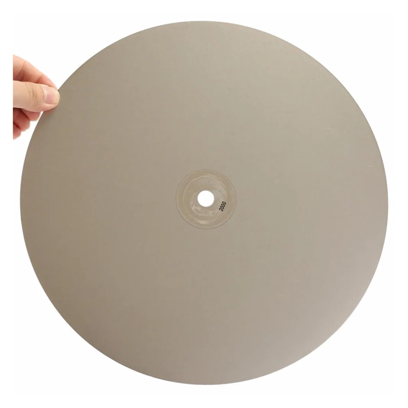 12 Zoll Diamant-Schleifscheibe – 300 mm Körnung 46–2000, flaches Rundschleifrad for Schmuck, Edelsteine ​​und Steinpolierwerkzeuge(1000 Fine)