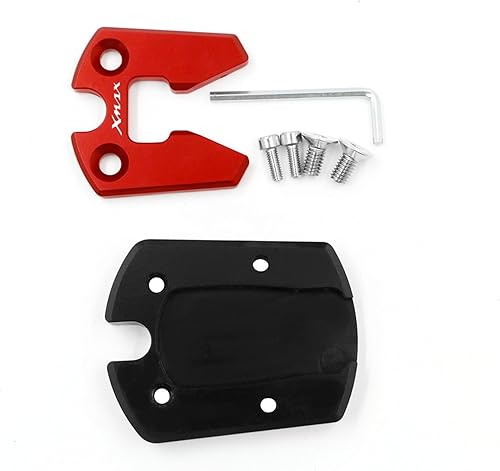 Miniatura 3 de Para Yamaha para X-MAX 300 para XMAX300 125 250 para XMAX125 Soporte lateral de motocicleta Soporte Soporte Placa de soporte Ampliación Extensión