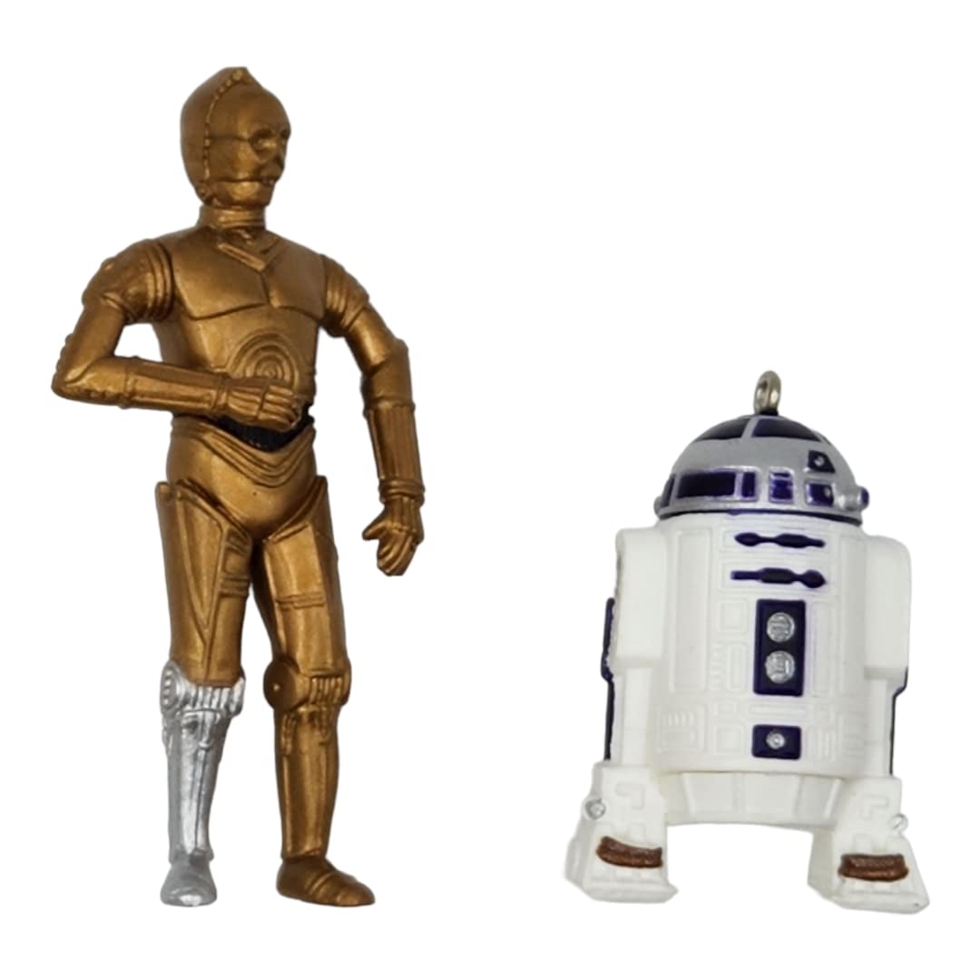 Amazon.com: 1997 Hallmark C-3PO and R2-D2 Miniature Star Wars