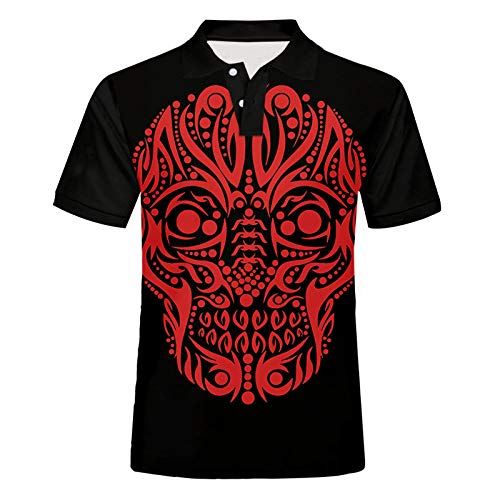 SKYROPNG 3D Polos para Hombre Cover