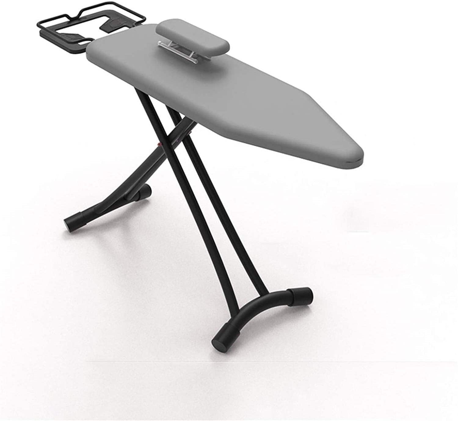 Tabla de Planchar, Herramientas de Planchado para el hogar, con Soporte de Hierro Ajustable Tabla de Planchar de Metal para hoteles Dormitorio Centro de lavandería Mesa de Planchar Plegable