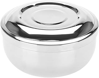 Tigela de sabonete de barbear tigela de barbear aço inoxidável para barbear caneca de barbear de barba recipiente caneca de aço inoxidável para barbear tigelas de sabão - universal masculino inoxidável com um espelho