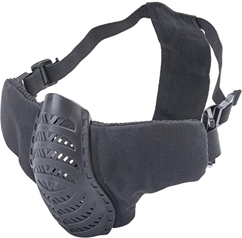 Evike Airsoft - Matrix Low Profile Tactical Padded Lower Half Face Face Pro (Color: Black)