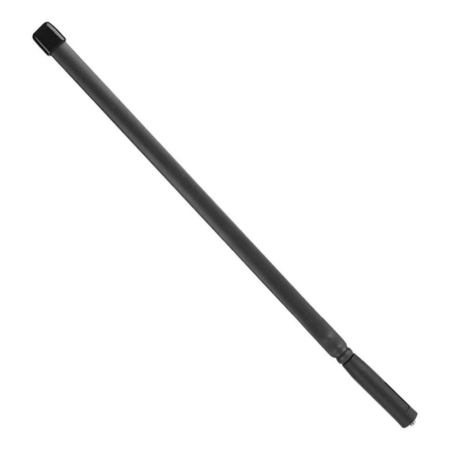 TECHSIDE Składana antena 48cm SMA żeńska o zwiększonym zasięgu | Wojskowe zastosowanie taktyczne | Kompatybilny TechSide TI-F8 + Baofeng BF-888S, UV-5R, UV-5RA, UV-5RE, UV-82 Plus, DM-5R Plus dla TYT TH-UV8000D