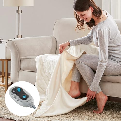 Beautyrest Foot Pocket Soft Microlight Plush Electric