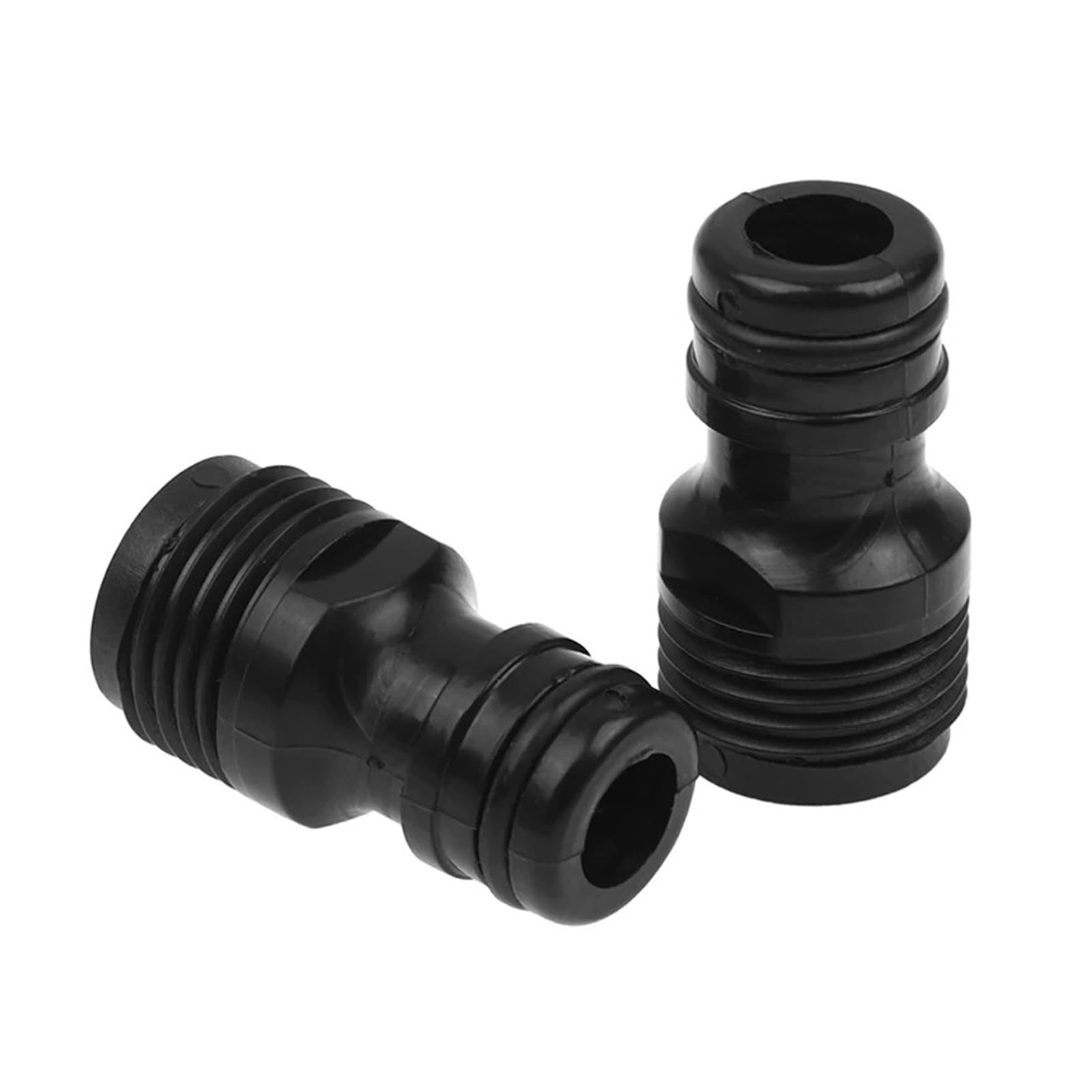 Adattatore per rubinetto filettato da 1/2" per tubo da giardino, raccordo rapido per sistema di irrigazione, set da 2 pezzi, durevole e facile da installare