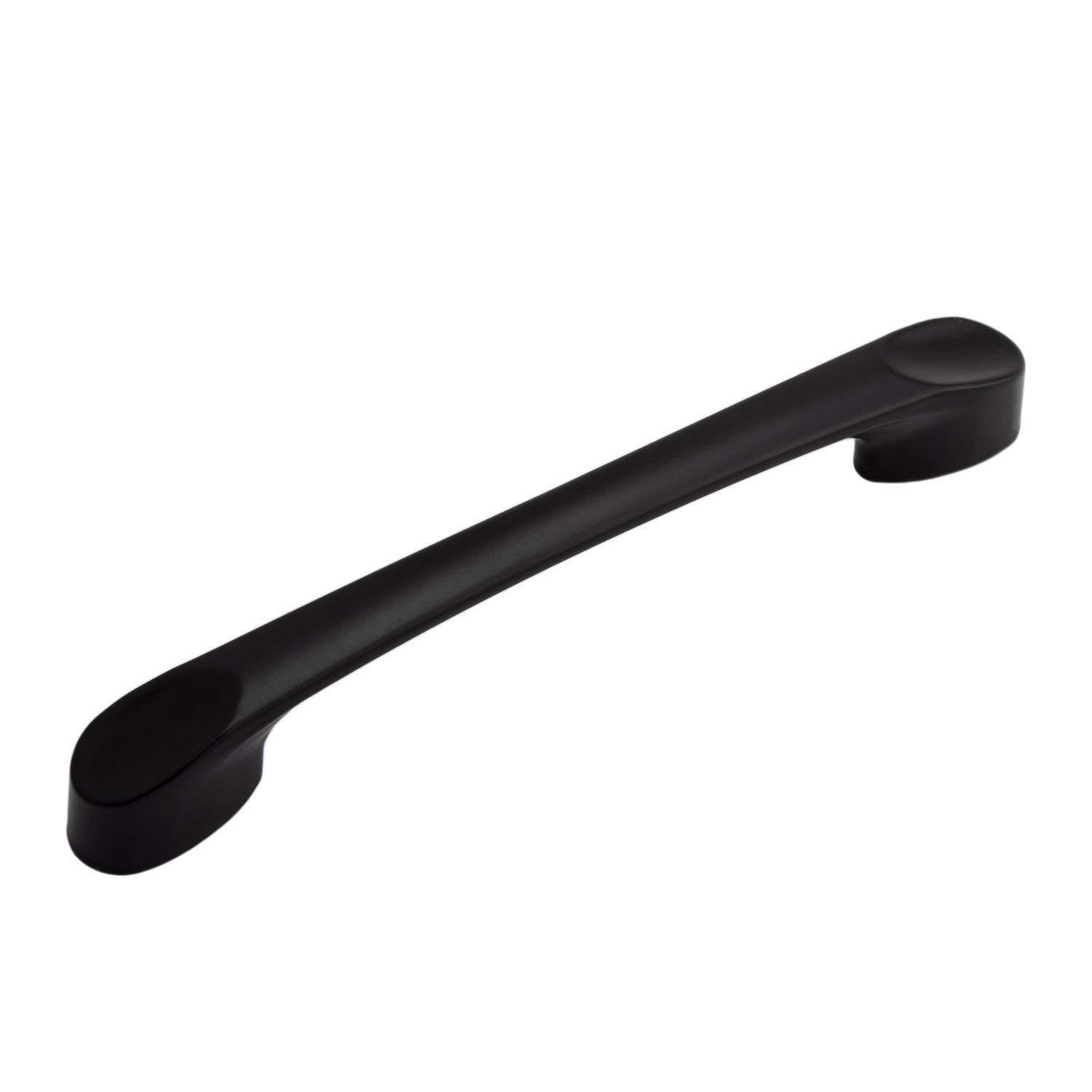 Ulifestar 10pcs Black Cabinet Door Handles, Kitchen Furniture Cupboard Hardware/Dresser Drawer Knobs and Pulls/Bathroom Cabinet Accessories,3.62