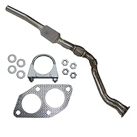 BESTPRICE Katalysator inkl. Anbaumaterial Kompatibel mit A udi A4 B5 (8D2), A4 B5 Avant (8D5), VW PASSAT B5 (3B2), PASSAT B5 Variant (3B5)
