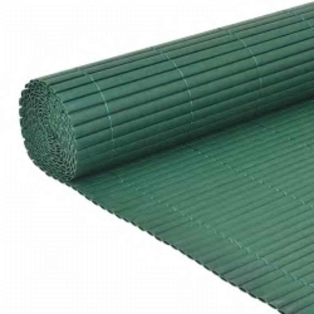 Generico Recinzione da Giardino a Doppio Lato 110x500 cm Verde,Articoli di ferramenta,Barriere e recinzioni,Pannelli per recinzioni-317162