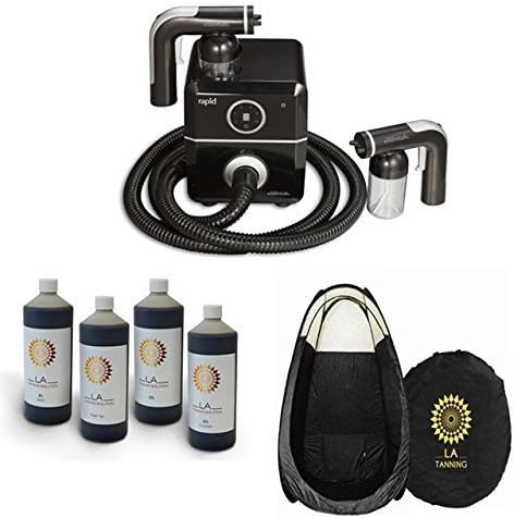 LATEST RAPID SPRAY TANNING KIT, MACHINE, TENT & SPRAY TAN!