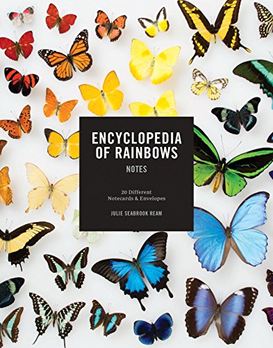 Encyclopedia of Rainbows Notes: 20 Different Notecards &amp; Envelopes (Rainbow Cards, Colorful Blank Stationery)