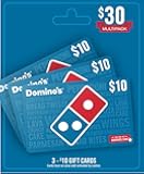 Dominos $30 Multi Pack Gift Card