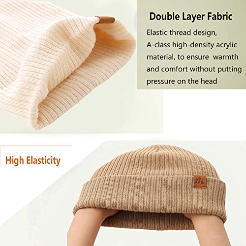 Beanie for Toddler Boys Elegant Baby Beanie Knit Winter Hat for Kids3