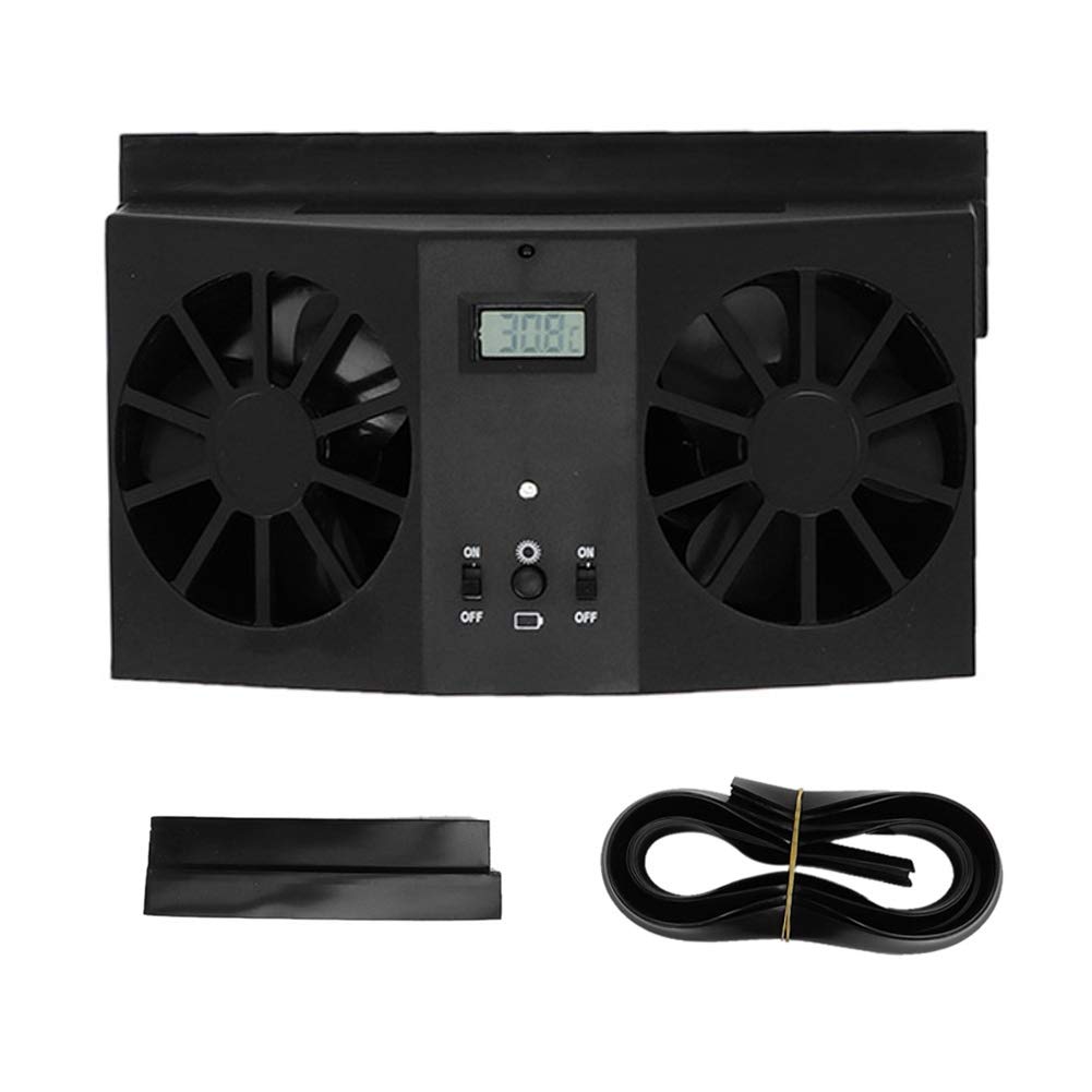 Przenośny wentylator samochodowy Solar Fan 2