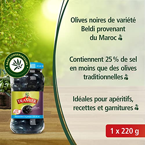 Olives Noires À La Grecque Dénoyautées Tramier Le Bocal De - vue 7