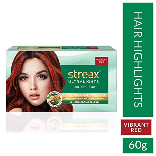 Image of Streax Ultralights Highlighting Kit - 60g (Pack of 3) (Vibrant Red)