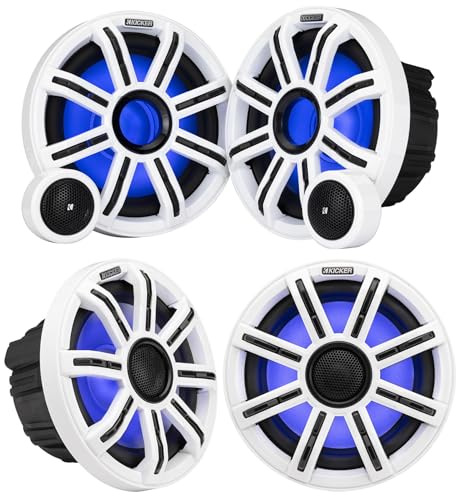 KICKER Bundle: Pair 51MSC8 MSC84 8