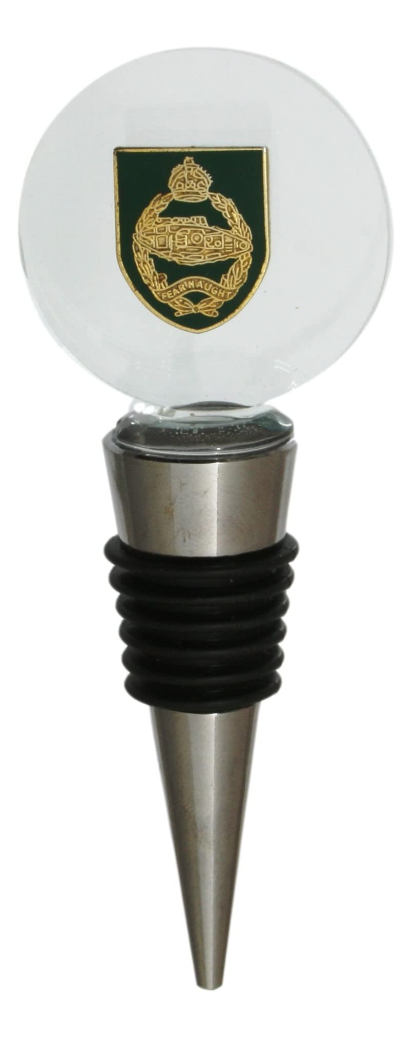 Royal Tank Regiment Glass Wine Whiskey Stopper Bottle Top Free Engraving ME37