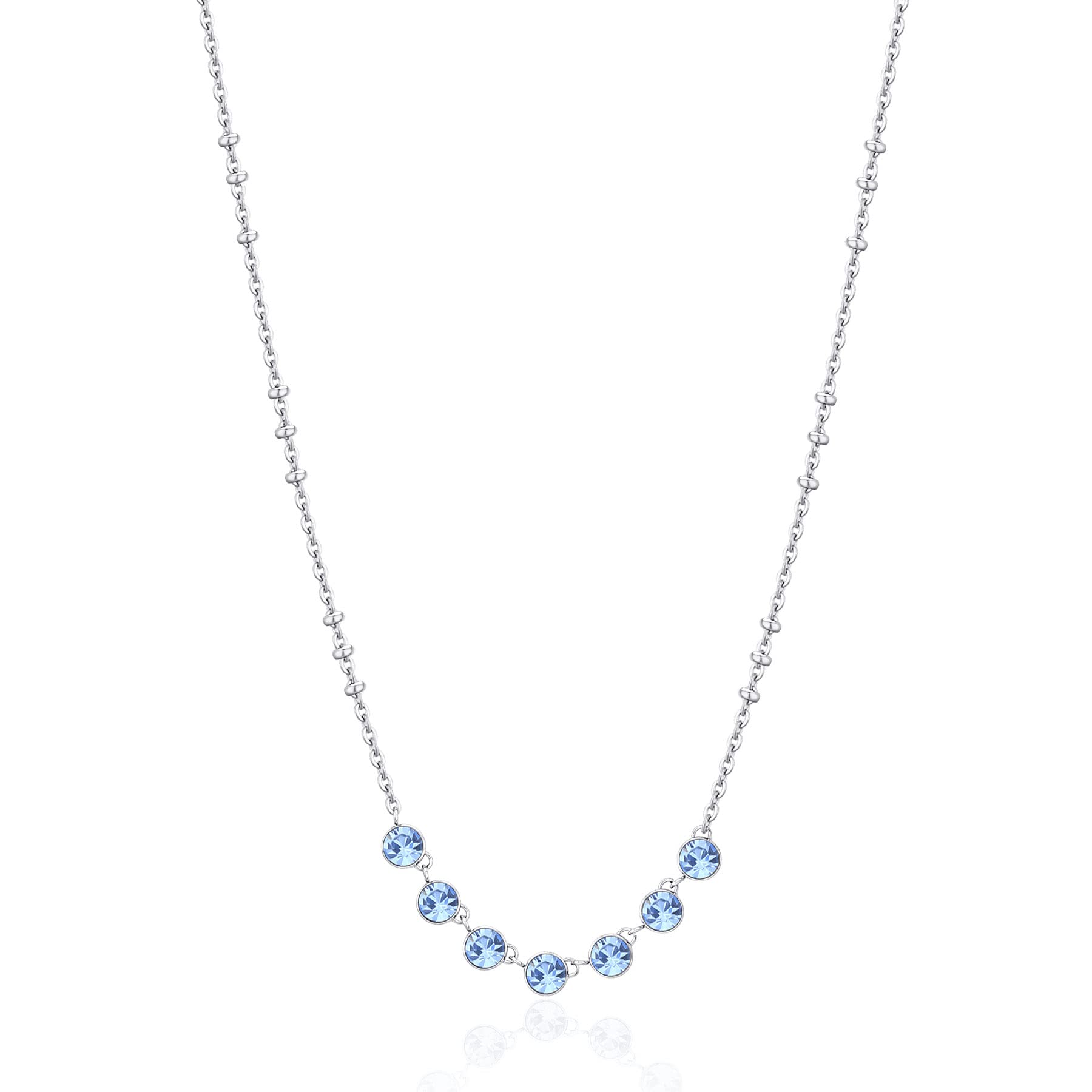 Brosway Collana Donna, Collana in Acciaio e Cristalli | Collezione Symphonia - BYM134