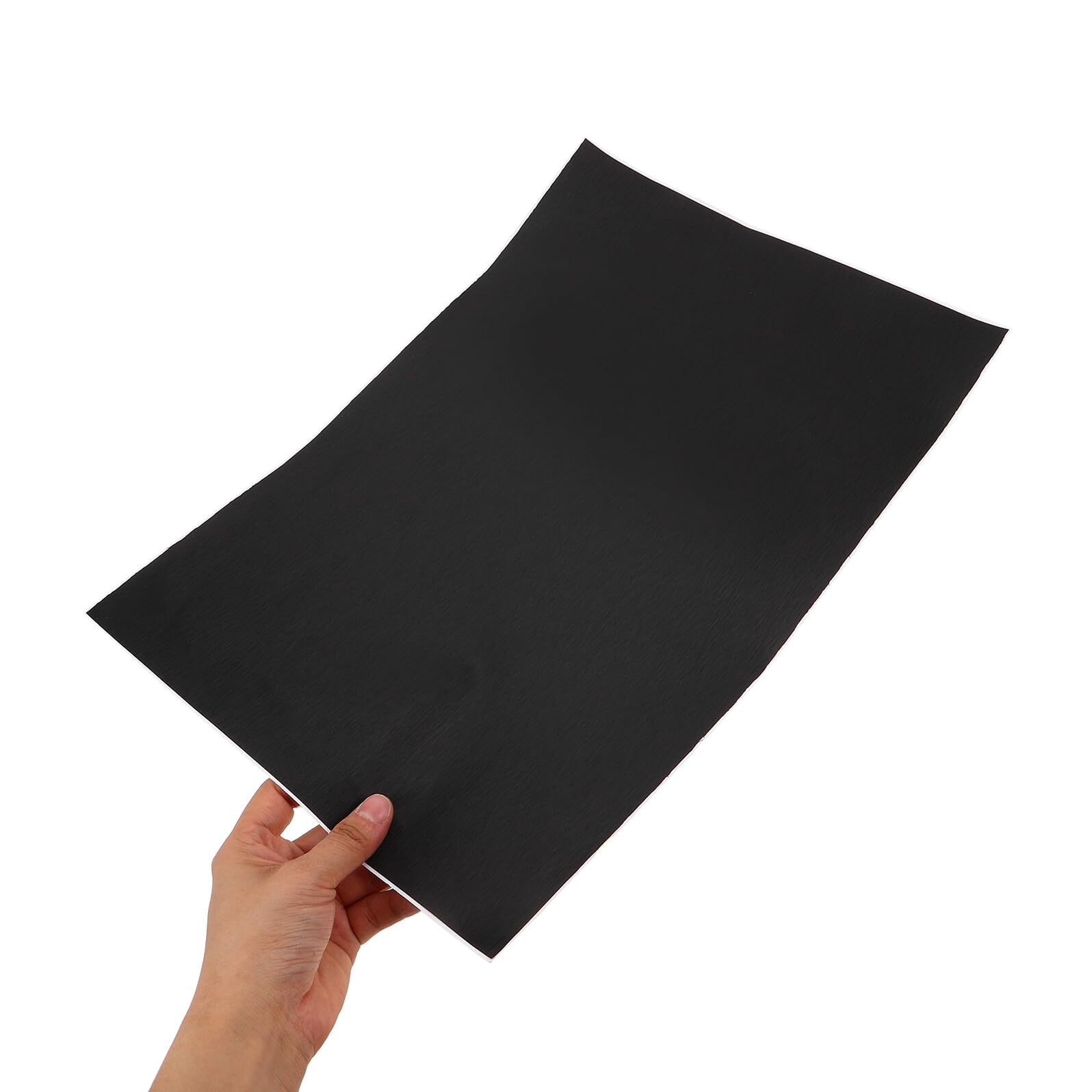 5 Pezzi Pellicola Protettiva per Notebook Nero in Pvc, Anti-olio e Facile da Pulire, per Uso Quotidiano e Casa