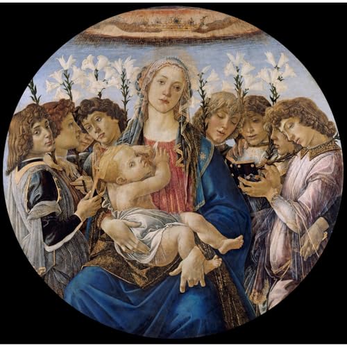 Reproduction d'art Botticelli Marie avec enfant aux couleurs résistantes et durables