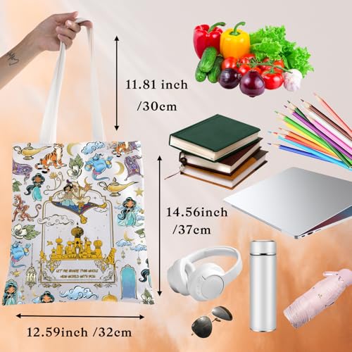 BWWKTOP Desert Princess Tote Bag Magic Lamp Fans Gift miniatura 4